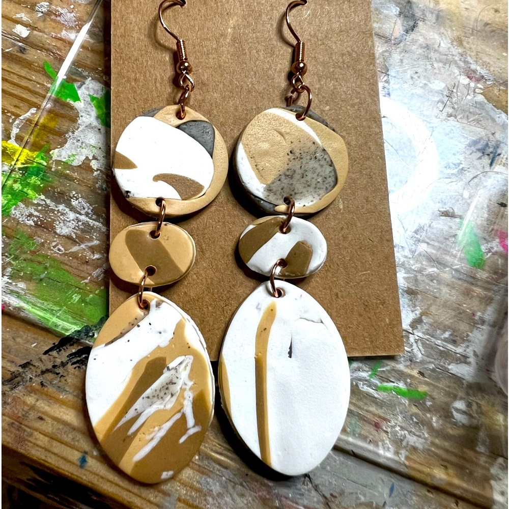 Polimer clay earrings “Boho Collection”
